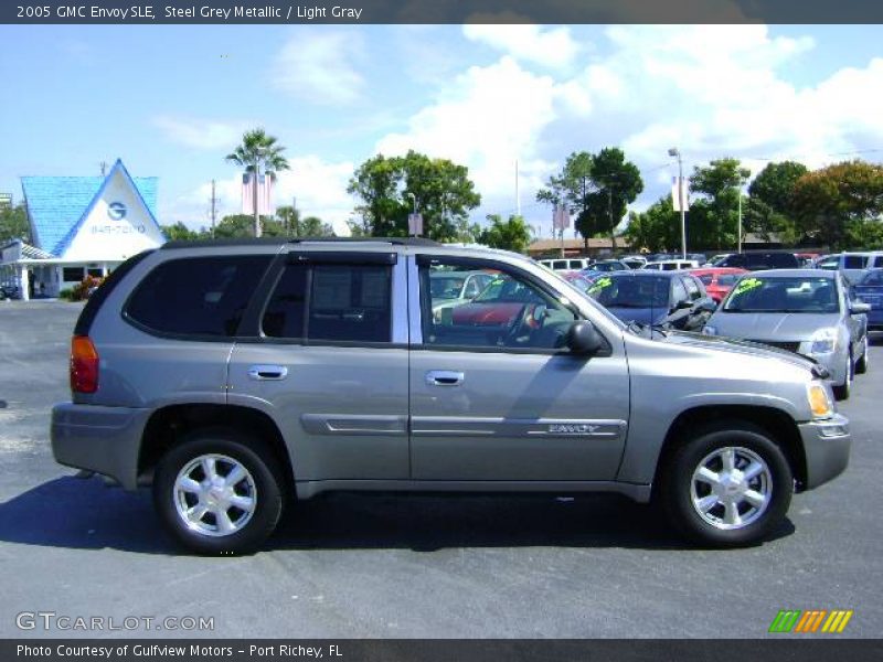 Steel Grey Metallic / Light Gray 2005 GMC Envoy SLE