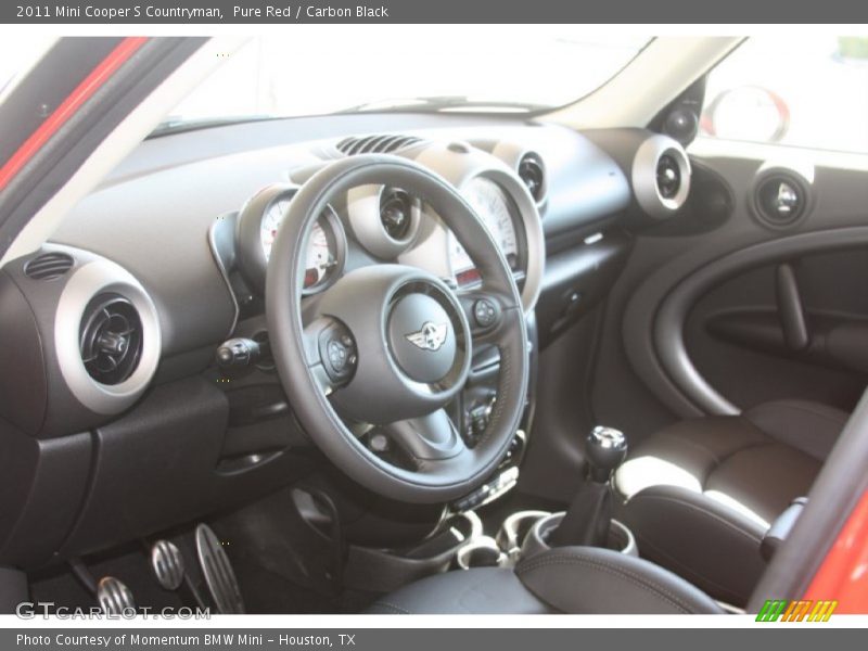 Pure Red / Carbon Black 2011 Mini Cooper S Countryman