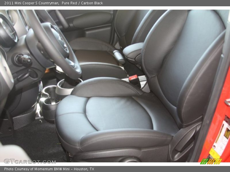 Pure Red / Carbon Black 2011 Mini Cooper S Countryman