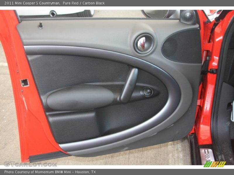 Pure Red / Carbon Black 2011 Mini Cooper S Countryman