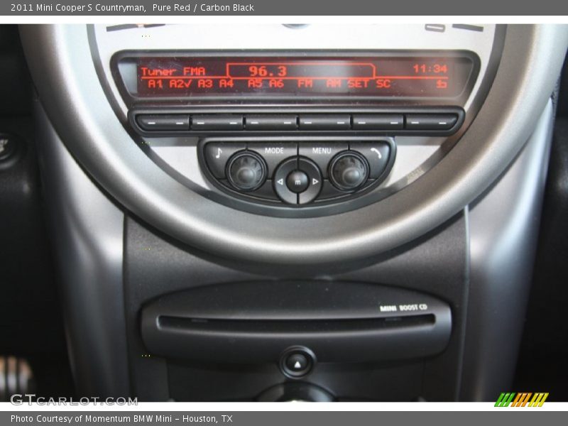 Pure Red / Carbon Black 2011 Mini Cooper S Countryman
