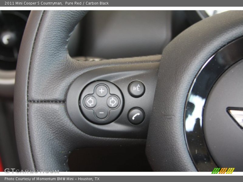 Pure Red / Carbon Black 2011 Mini Cooper S Countryman