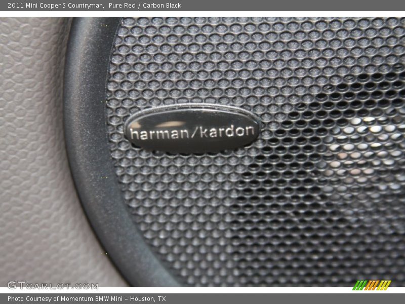 Pure Red / Carbon Black 2011 Mini Cooper S Countryman