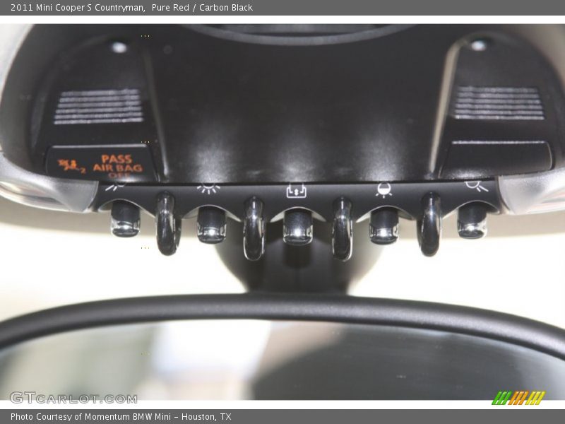 Pure Red / Carbon Black 2011 Mini Cooper S Countryman