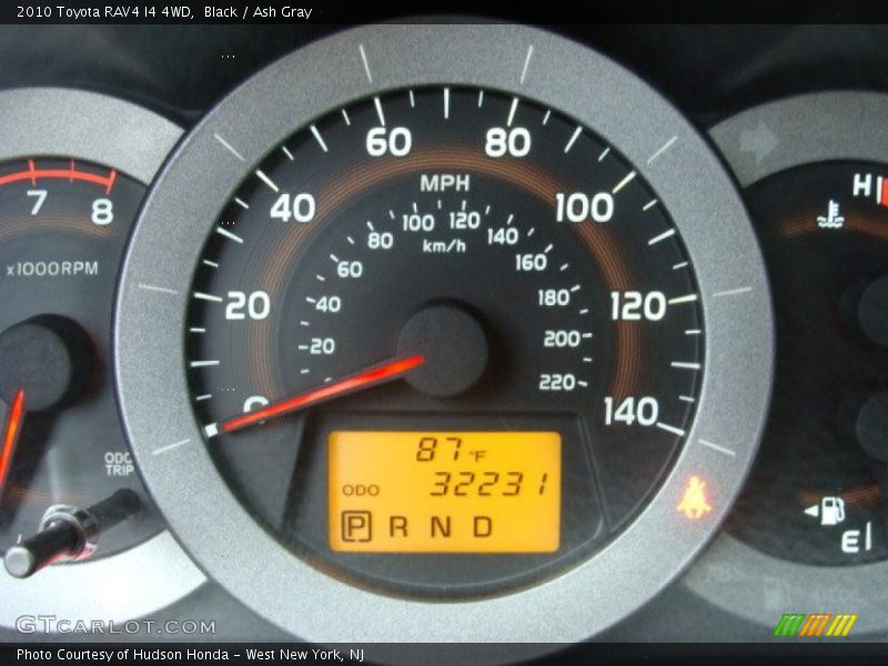 Black / Ash Gray 2010 Toyota RAV4 I4 4WD