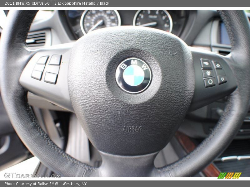 Black Sapphire Metallic / Black 2011 BMW X5 xDrive 50i