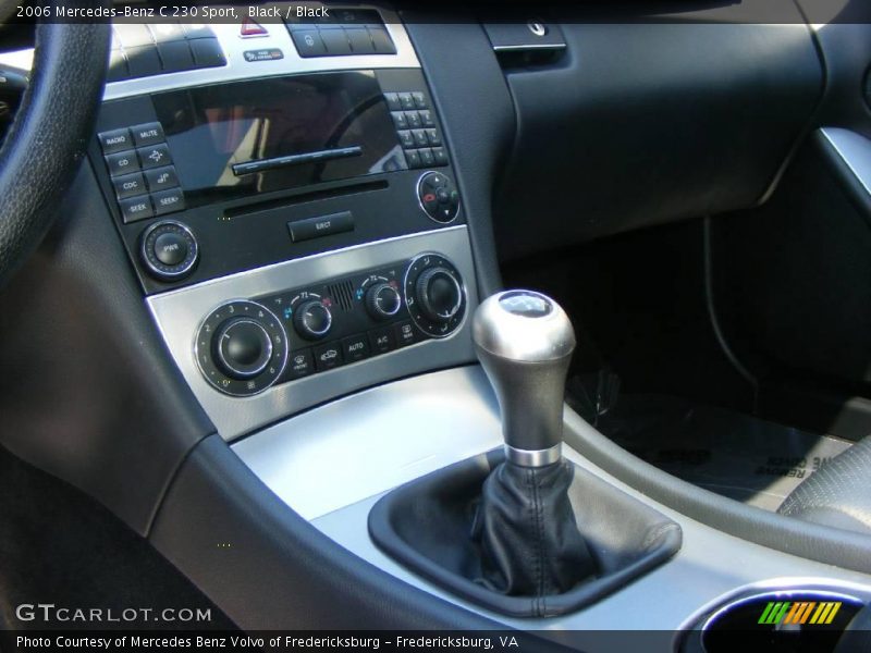 Black / Black 2006 Mercedes-Benz C 230 Sport