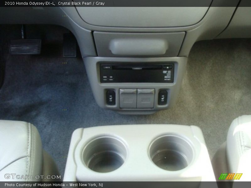 Crystal Black Pearl / Gray 2010 Honda Odyssey EX-L