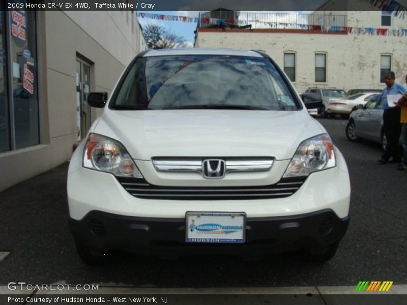 Taffeta White / Gray 2009 Honda CR-V EX 4WD