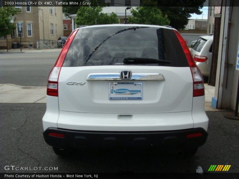 Taffeta White / Gray 2009 Honda CR-V EX 4WD