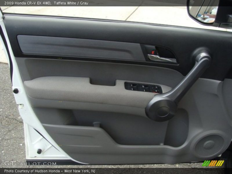 Taffeta White / Gray 2009 Honda CR-V EX 4WD