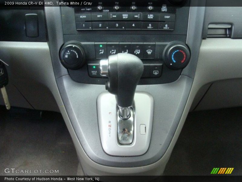 Taffeta White / Gray 2009 Honda CR-V EX 4WD