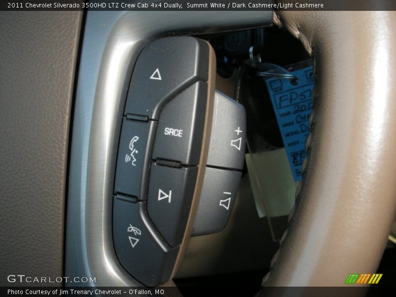 Summit White / Dark Cashmere/Light Cashmere 2011 Chevrolet Silverado 3500HD LTZ Crew Cab 4x4 Dually