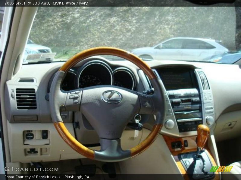 Crystal White / Ivory 2005 Lexus RX 330 AWD