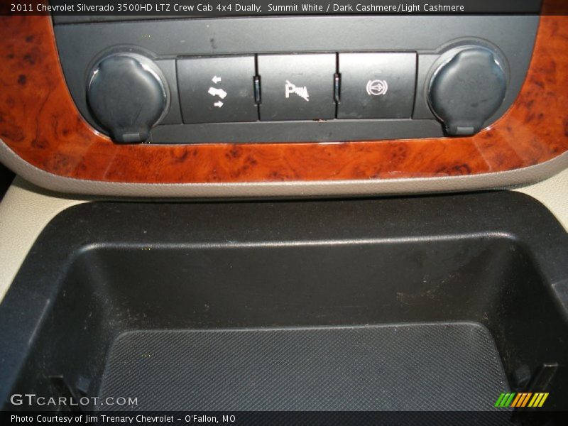 Summit White / Dark Cashmere/Light Cashmere 2011 Chevrolet Silverado 3500HD LTZ Crew Cab 4x4 Dually