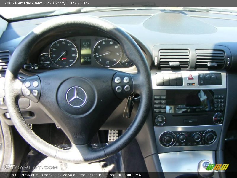 Black / Black 2006 Mercedes-Benz C 230 Sport