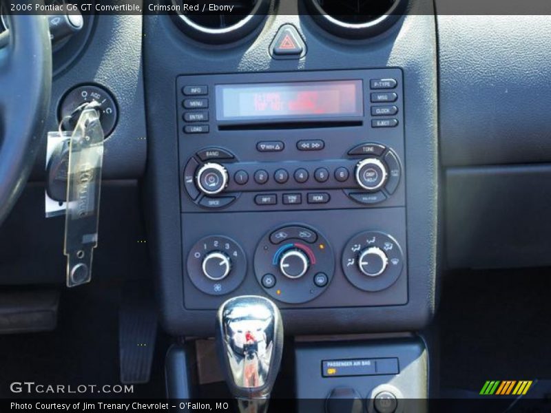 Crimson Red / Ebony 2006 Pontiac G6 GT Convertible
