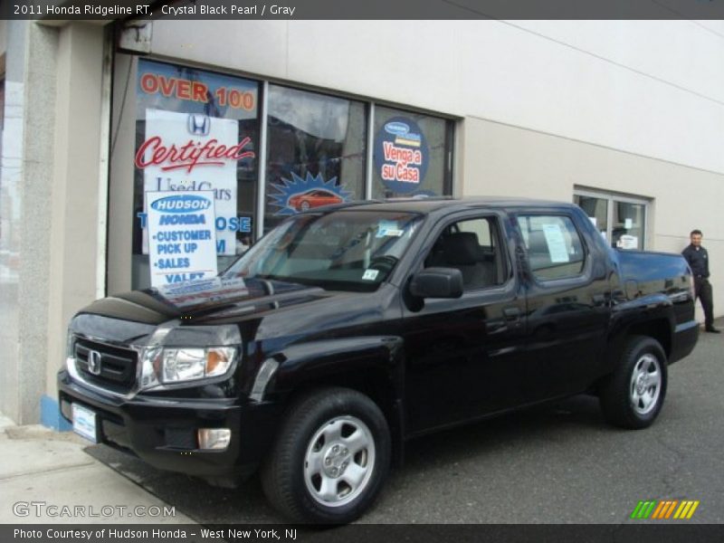 Crystal Black Pearl / Gray 2011 Honda Ridgeline RT