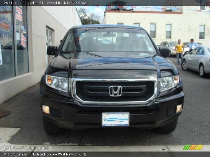 Crystal Black Pearl / Gray 2011 Honda Ridgeline RT