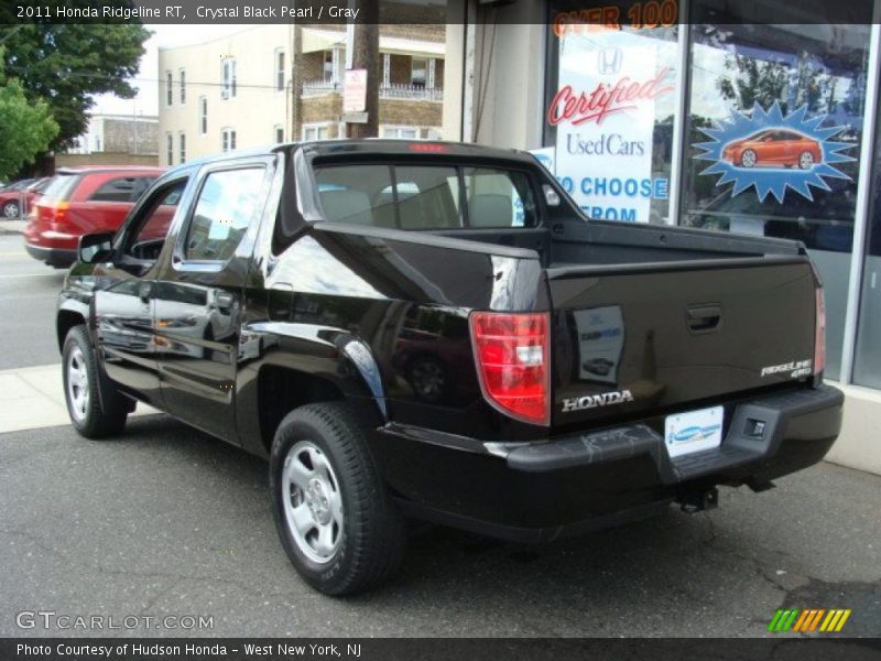 Crystal Black Pearl / Gray 2011 Honda Ridgeline RT