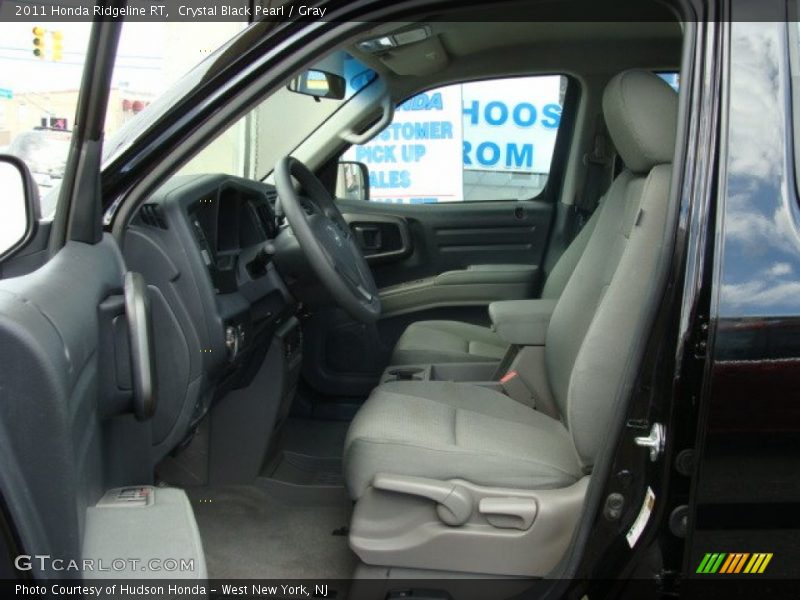 Crystal Black Pearl / Gray 2011 Honda Ridgeline RT