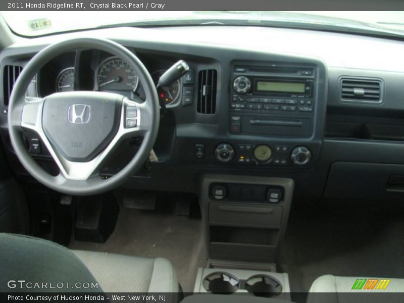 Crystal Black Pearl / Gray 2011 Honda Ridgeline RT