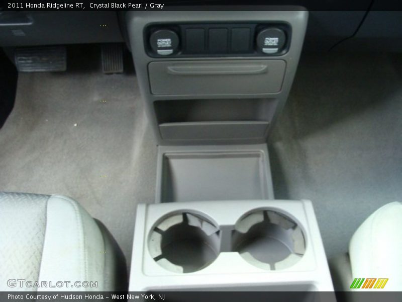 Crystal Black Pearl / Gray 2011 Honda Ridgeline RT