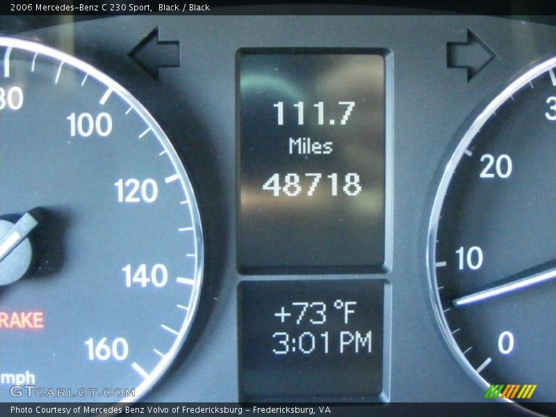 Black / Black 2006 Mercedes-Benz C 230 Sport