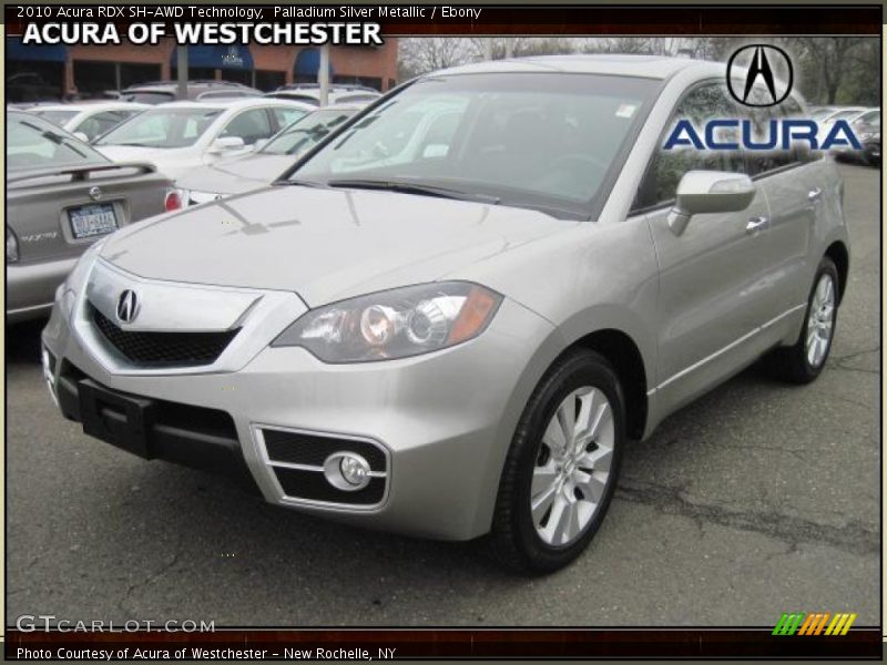 Palladium Silver Metallic / Ebony 2010 Acura RDX SH-AWD Technology