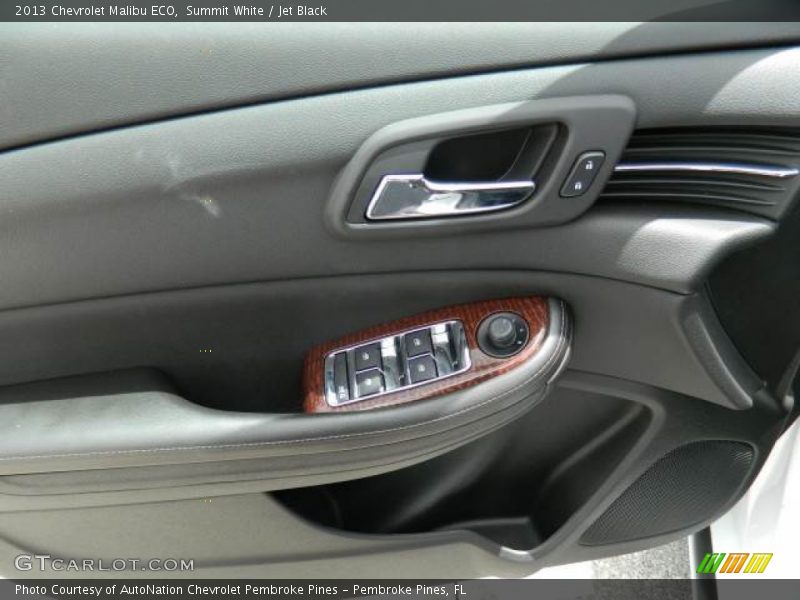 Summit White / Jet Black 2013 Chevrolet Malibu ECO