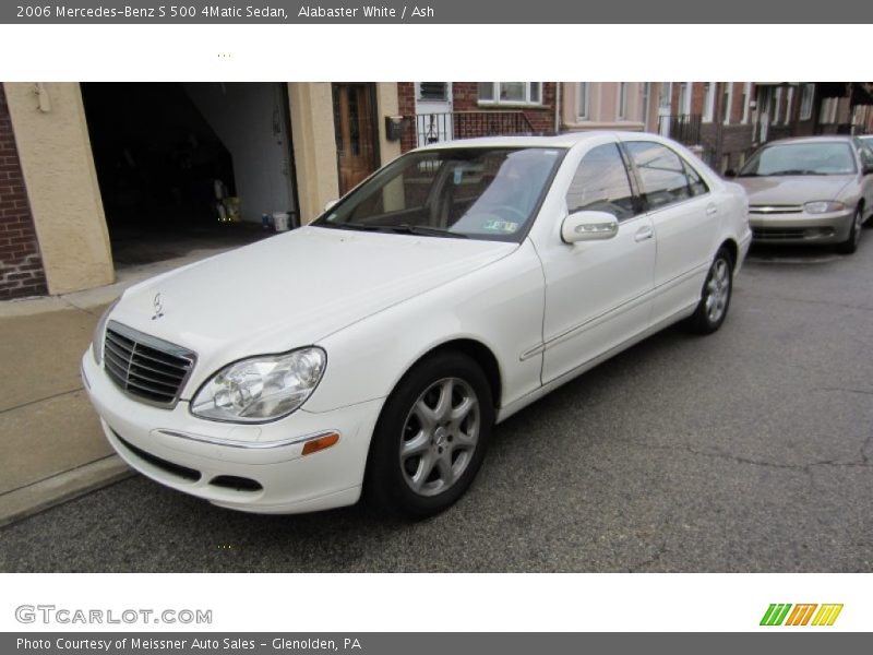Alabaster White / Ash 2006 Mercedes-Benz S 500 4Matic Sedan