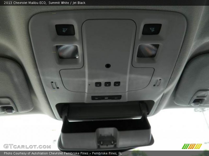 Summit White / Jet Black 2013 Chevrolet Malibu ECO