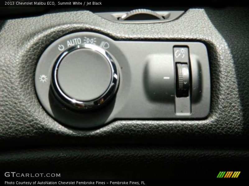 Summit White / Jet Black 2013 Chevrolet Malibu ECO