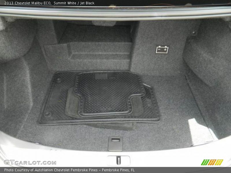 Summit White / Jet Black 2013 Chevrolet Malibu ECO