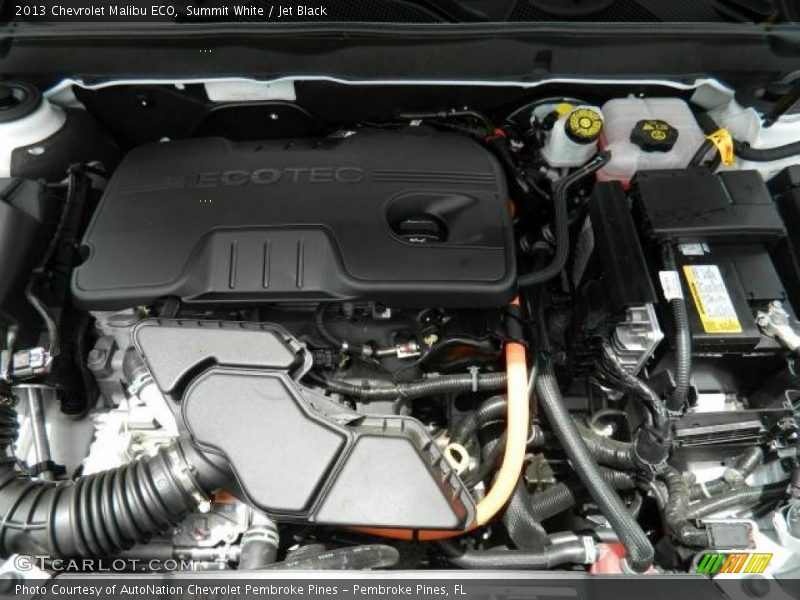 Summit White / Jet Black 2013 Chevrolet Malibu ECO
