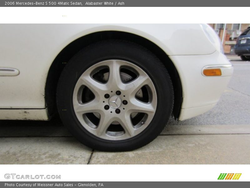 Alabaster White / Ash 2006 Mercedes-Benz S 500 4Matic Sedan