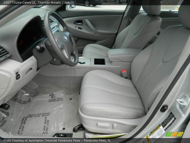 Titanium Metallic / Ash 2007 Toyota Camry LE