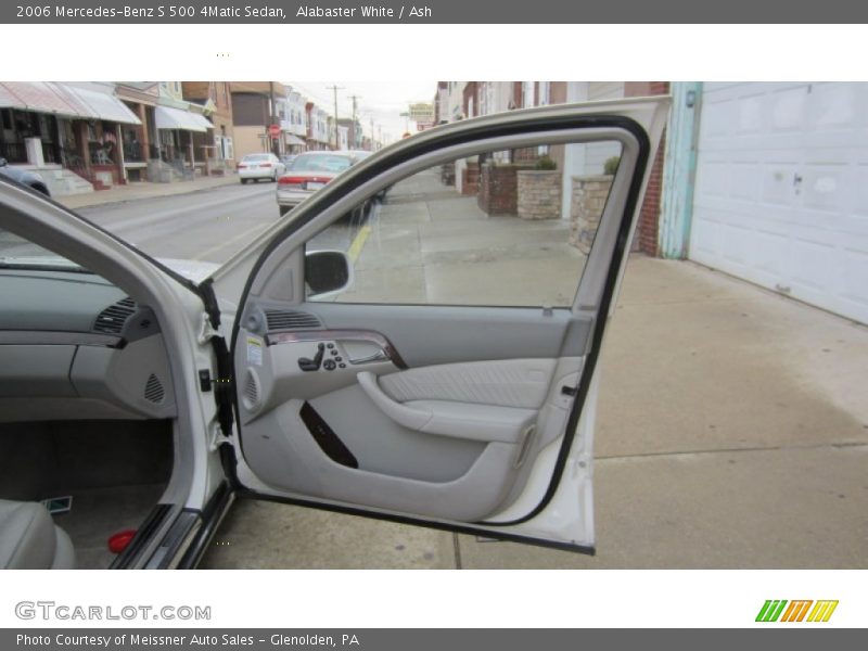 Alabaster White / Ash 2006 Mercedes-Benz S 500 4Matic Sedan