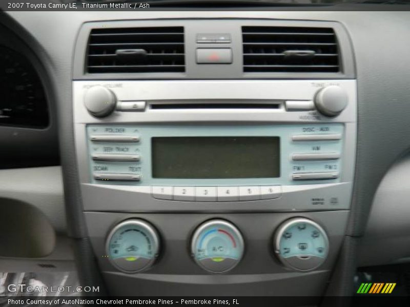 Titanium Metallic / Ash 2007 Toyota Camry LE