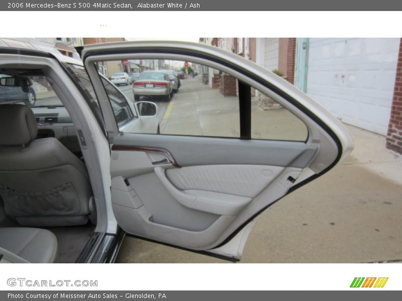 Alabaster White / Ash 2006 Mercedes-Benz S 500 4Matic Sedan