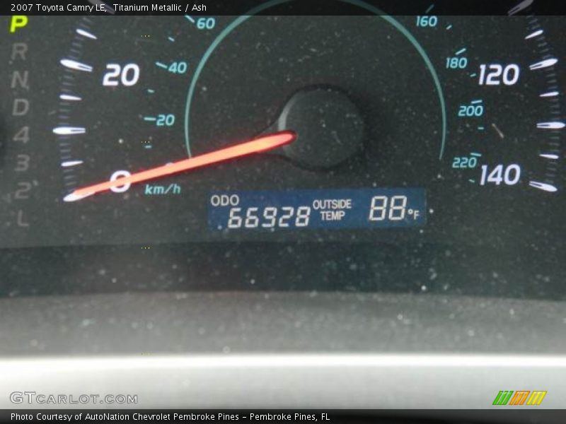 Titanium Metallic / Ash 2007 Toyota Camry LE
