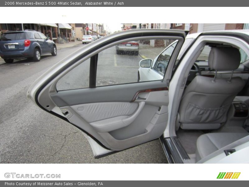 Alabaster White / Ash 2006 Mercedes-Benz S 500 4Matic Sedan