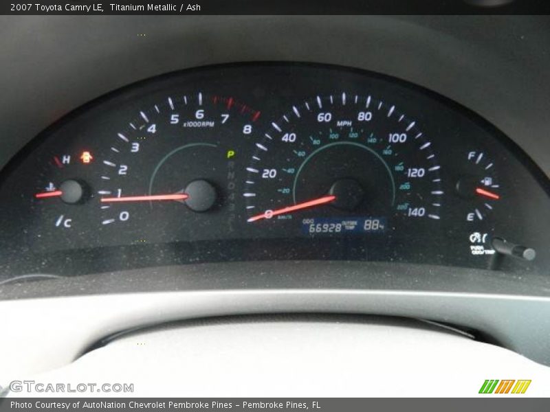 Titanium Metallic / Ash 2007 Toyota Camry LE