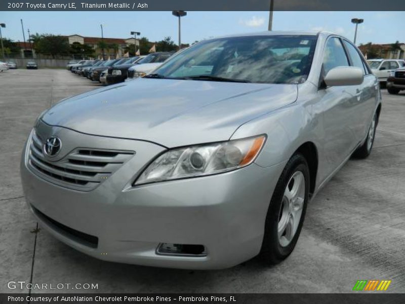 Titanium Metallic / Ash 2007 Toyota Camry LE