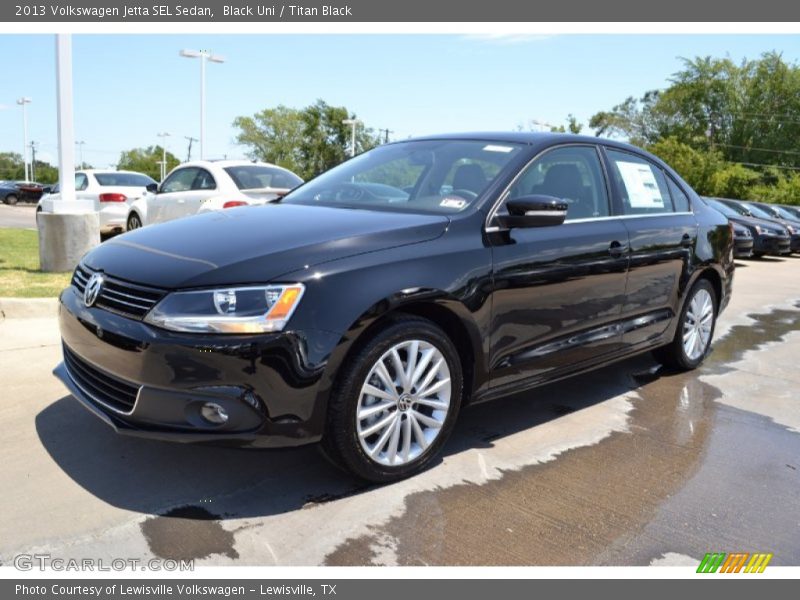 Black Uni / Titan Black 2013 Volkswagen Jetta SEL Sedan