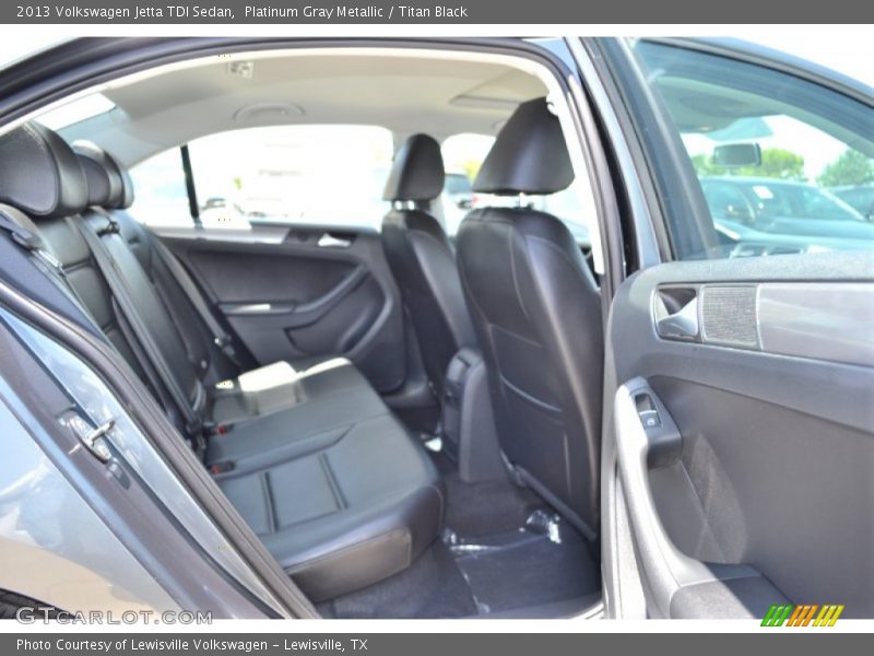 Platinum Gray Metallic / Titan Black 2013 Volkswagen Jetta TDI Sedan