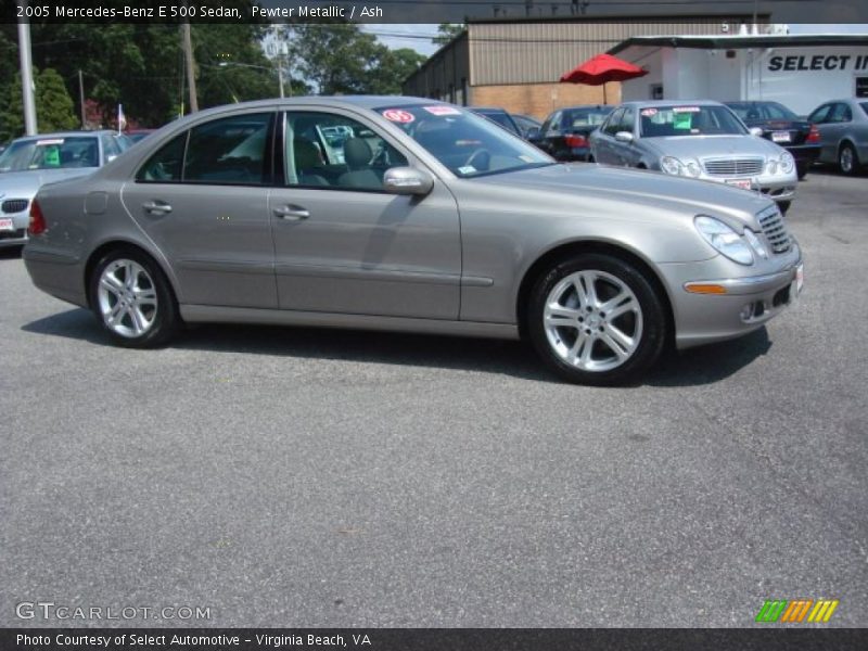 Pewter Metallic / Ash 2005 Mercedes-Benz E 500 Sedan
