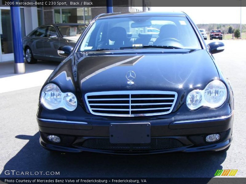 Black / Black 2006 Mercedes-Benz C 230 Sport