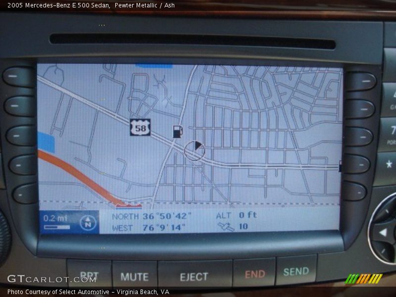 Pewter Metallic / Ash 2005 Mercedes-Benz E 500 Sedan