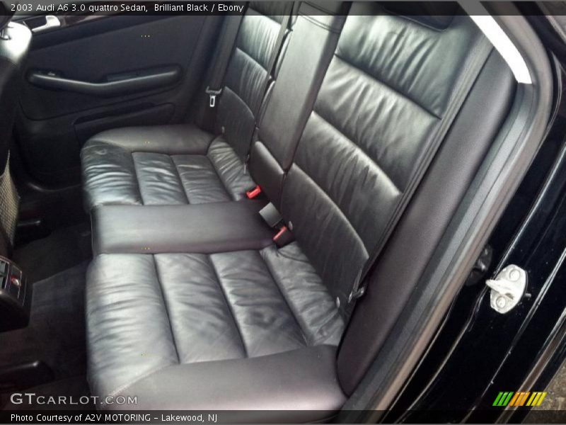 Brilliant Black / Ebony 2003 Audi A6 3.0 quattro Sedan